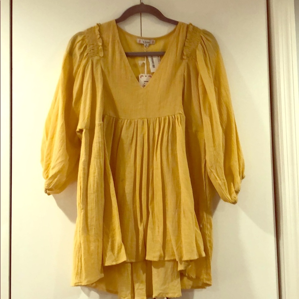 Babydoll top.